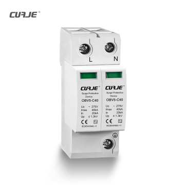 220V AC Surge Protector 40KA 2P Type II SPD Surge Suppressor