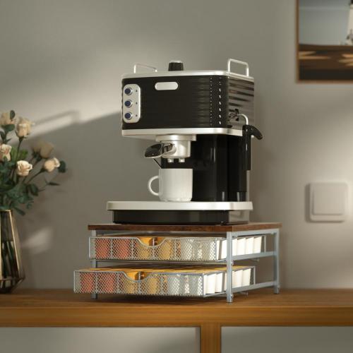 2 Tier Coffee Capsule Storage Organizer