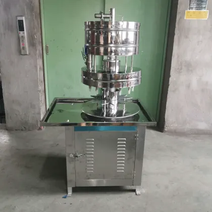 GCP-12 Semi-Automatic Wine Liquid Drink Water Bottle Filling Machine