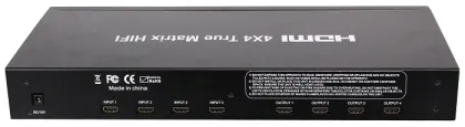 4x4 HDMI Matrix Switcher