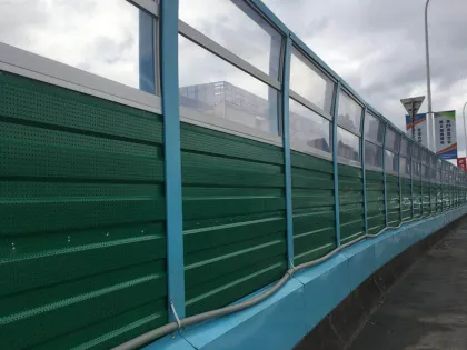 Sound Barrier Noise Reduction Device: Fiberglass Highway Noise Barriers