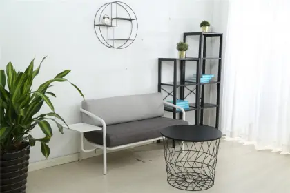 metal bookshelves temper glass