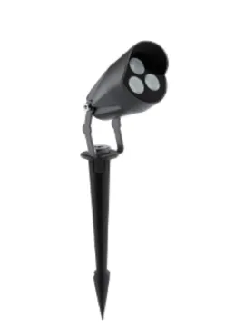 Removable High Bright Aluminium Spike Underground Light