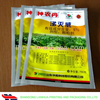 bio degradable plastic bag for pesticide al bag