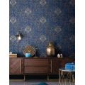 106cm Damask PVC Wallpaper Decoration 3D Wall Paper