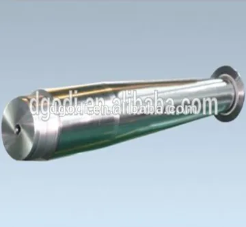 Carbon manganes steel or stainless steel forged propeller shaft