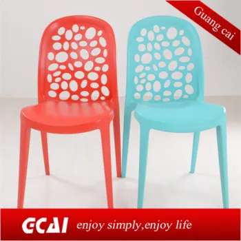 Plastic comfortable beautiful garden chair