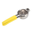 Manual Lemon Squeezer with Silicone Yellow Handle