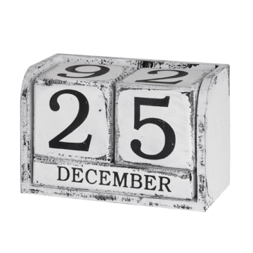 Holz dekorative Kalender