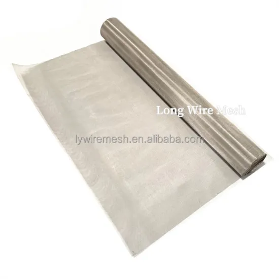 Nickel dutch woven mesh 10 20 30 40 50 microns nickel 600 700 800 1000 1400 1600 mesh