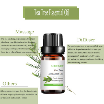Water Soluble Tea Tree Essential Oil For Skincare