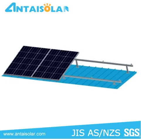 Adjustable tilt pitched roof solar mounting brackets for 10kw home solar power system