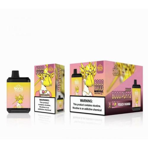 Suède diposable e-cigarette bang king 8000 bouffée