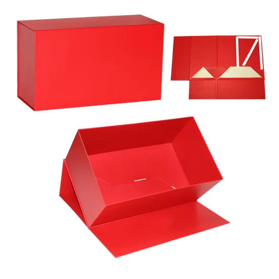 Beauty Cosmetic Collapsible Rigid Paper Boxes