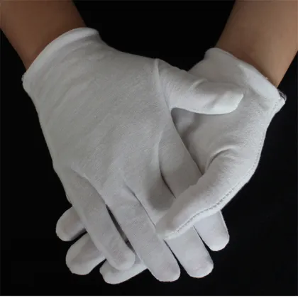 Coin Jewelry Silver Inspection Etiquette Gloves