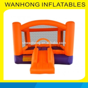 Good quality pvc indoor mini bouncy inflatable castle with slide