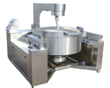 500L Automatic Planetary Stirring Wok for Beef and Mushroom Sauce Hot Pot