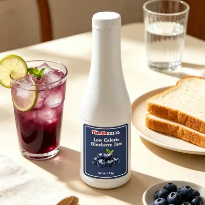 no artificial sweeteners blueberry jam