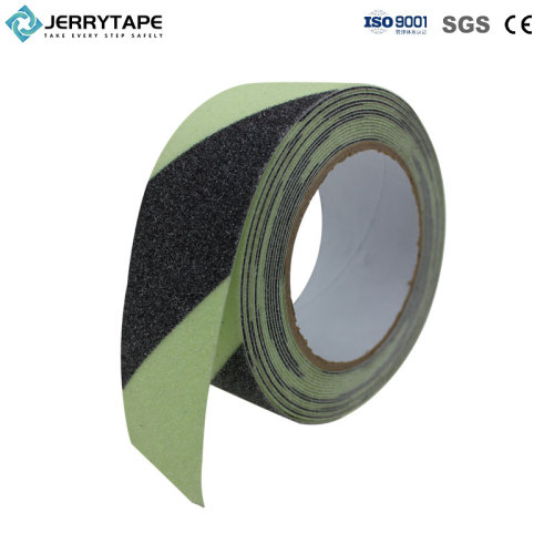 Anti Slip Safety Grip Tape Green Glowing In The Dark