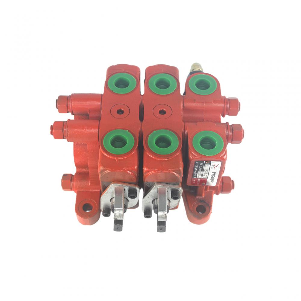 Two-way Manual Hydraulic Sectional Direction Control Valves
