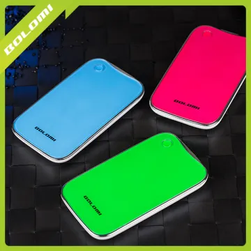 2016 New fashionable business gifts slim leathe Mobile Power Bank 4000mah portable charger external Battery