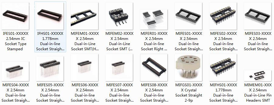 IC sockets and adapters