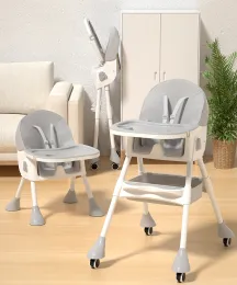 Baby Folding High Feeding Chair Dining Booster Seat