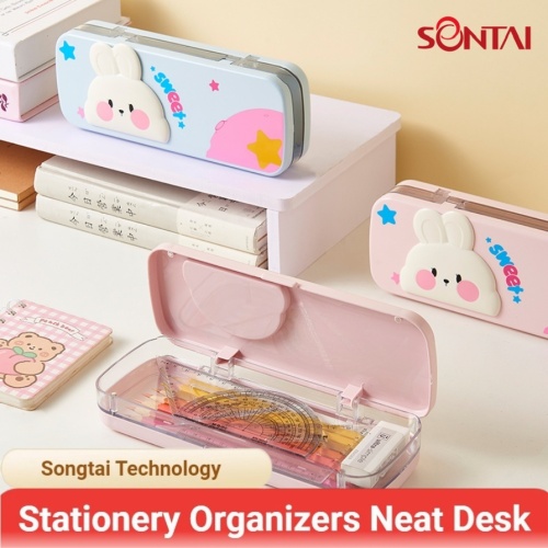 Hộp lưu trữ sinh viên quyến rũ với chủ đề Bunny