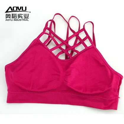 Shantou Wear Womens Sports Yoga Bra Top