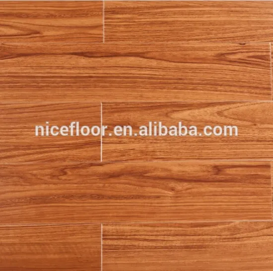 High gross HDF laminate wood flooring