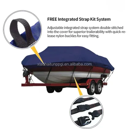 Little Dolphin Heavy Duty Waterproof Canvas Boat Cover