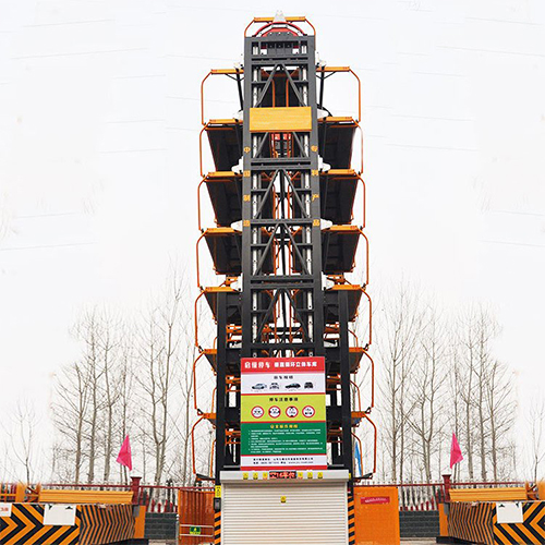 9-story vertical circulation garage