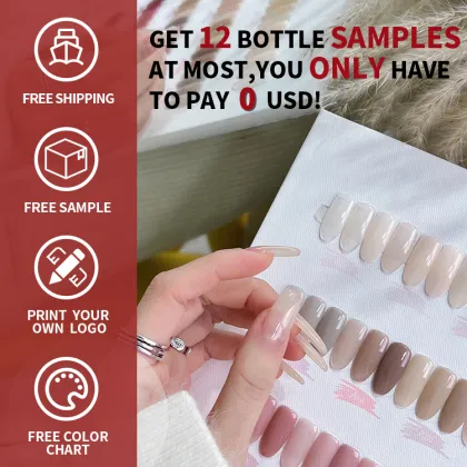 ZRKGEL 30 Color UV Gel Polish Nail Art Kit - Summer Ice Icy Jelly Gel Polishes