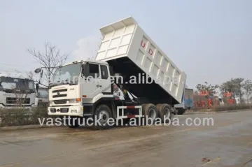 Japan V6 NISSAN UD 6*4 dumper truck