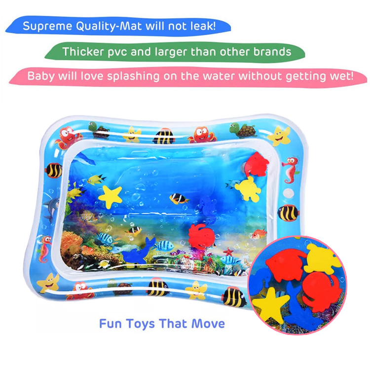 Seaworld Baby Water Mat Tummy Time Water Mat 3