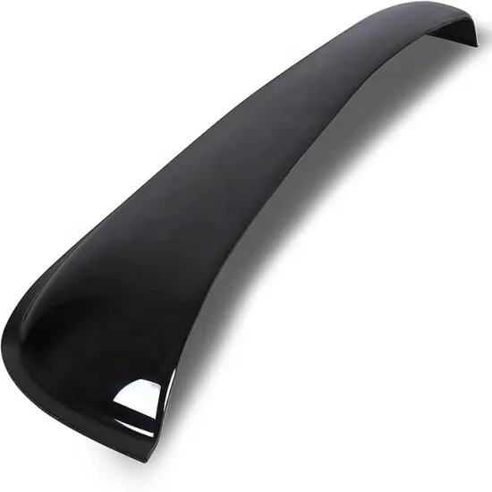 Black Wind Deflector Visor and Other Exterior Accessories
