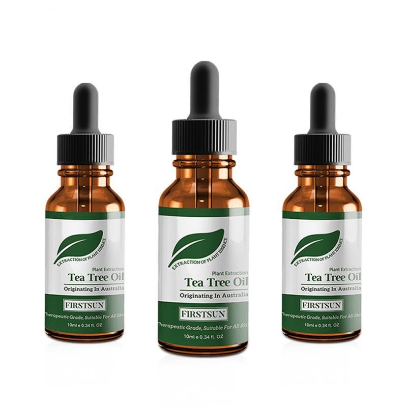 1Pc 100% Natural Tea Tree Essential Oil Anti Fungal Control Fade Acne Shrink Pores Treatment Essential Oil TSLM1