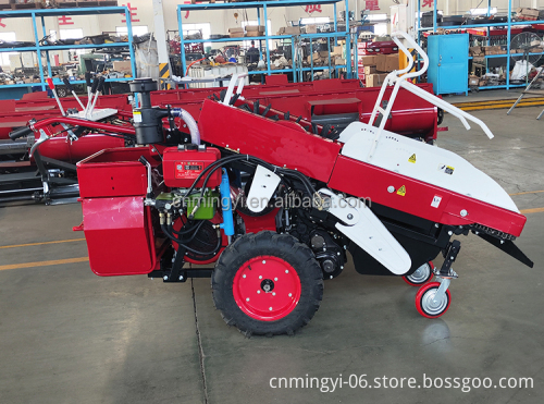 Automatic Household Corn Harvester with Straw Crushing and Return Function