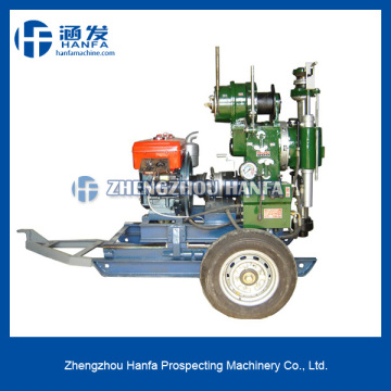 Trailer Type! Small Water Well Drilling Rig (HF150)