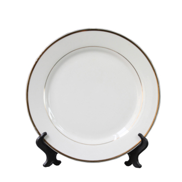 Pure White 8 Inch Ceramic Plate