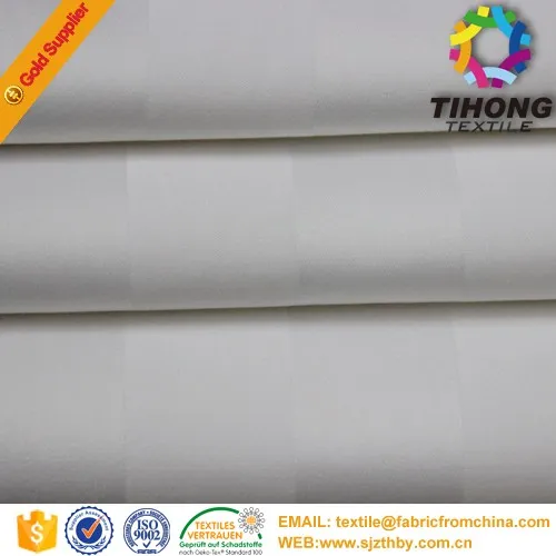 2016 hotsale white cotton satin fabric hotel slippers textile