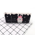 Colorful animal style cute alpaca PU pencil case