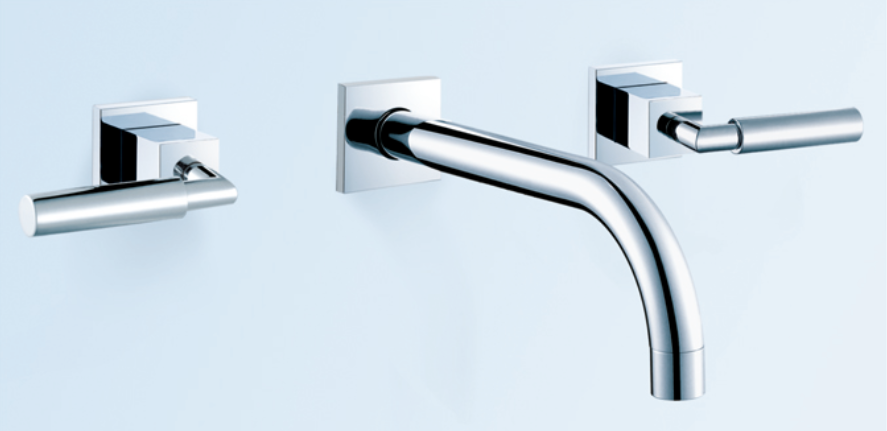 Tana Wall Mounted Basin Mixer Square ○