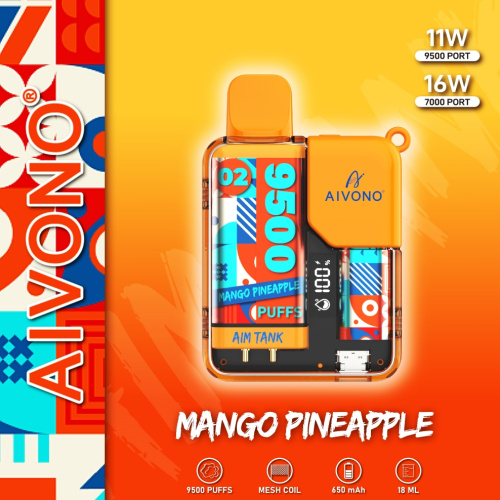 Disposable Vape AIVONO AIM TANK 9500PUFF Rechargeable