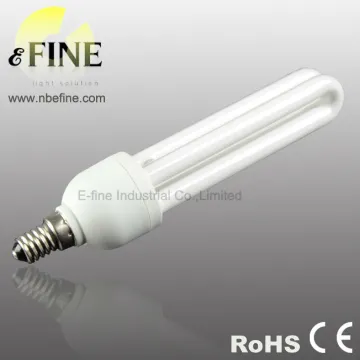 energy saver lamp 2U 18W E14 T4 U shape