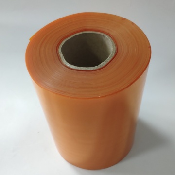 Film in PVC rigido trasparente arancione per uso farmaceutico