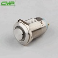 CMP metal 16mm 1NO iluminado interruptor curto corpo trava botão