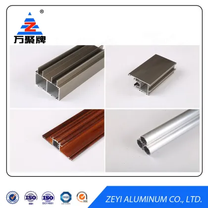 Powder coating aluminum shutter for sliding door