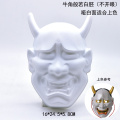 Base em branco para máscara de demônio Hannya japonesa sem pintura