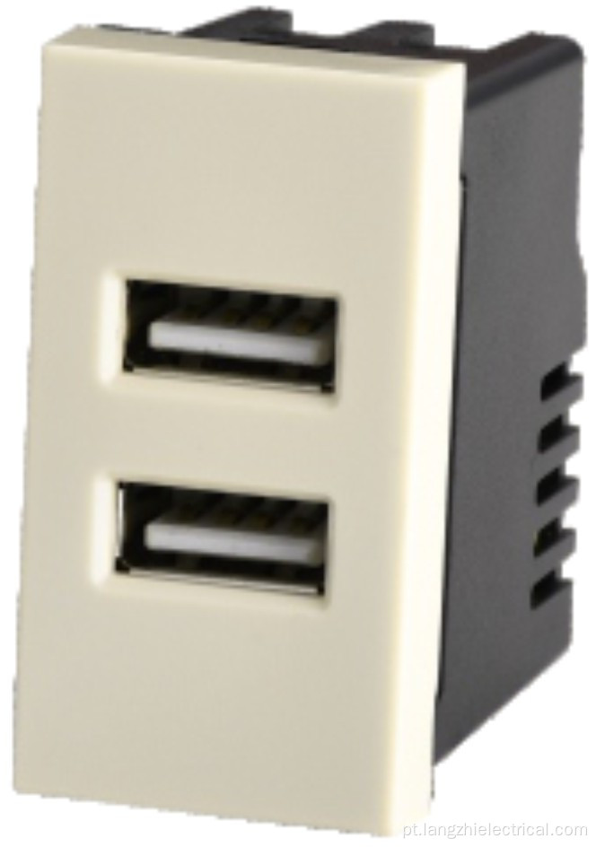 2 portas usb soquete 2.1A 5V (110-240V ~)